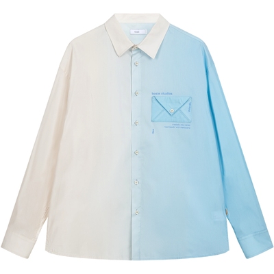 bosie休闲户外多巴胺长袖衬衫潮