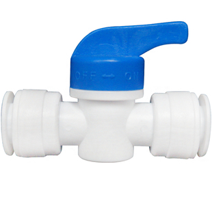 净水器球阀过滤直饮水机压力桶通用配件2分3分PE管快接头开关阀门