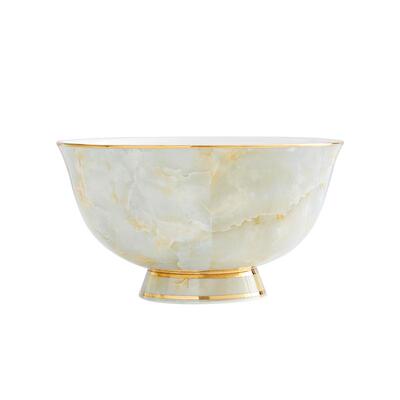 家用5英寸高足轻奢骨瓷米饭碗