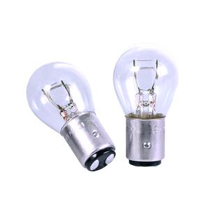 原厂配套汽车刹车灯泡转向灯泡双丝高低脚12V24V P21/5W 后尾灯泡