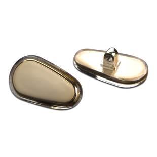 眼镜鼻托眼睛垫金色银色托叶包胶软硅胶配件连体气囊儿童配螺丝刀