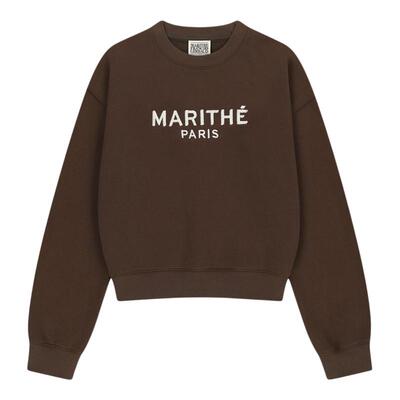 MARITHE女士字母LOGO卫衣