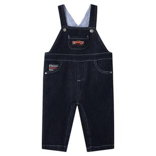 tartineetchocolat法国巧克力童装25秋冬新款男童牛仔背带裤