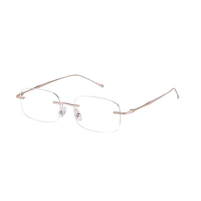 【晁然推荐】佐川超轻无框防蓝光眼镜女素颜纯欲风近视眼镜框男