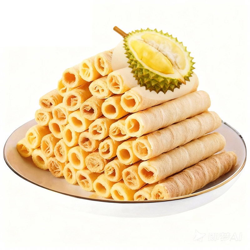 榴莲脆卷整箱夹心蛋卷饼干早餐办公室吃货散装小零食休闲小吃