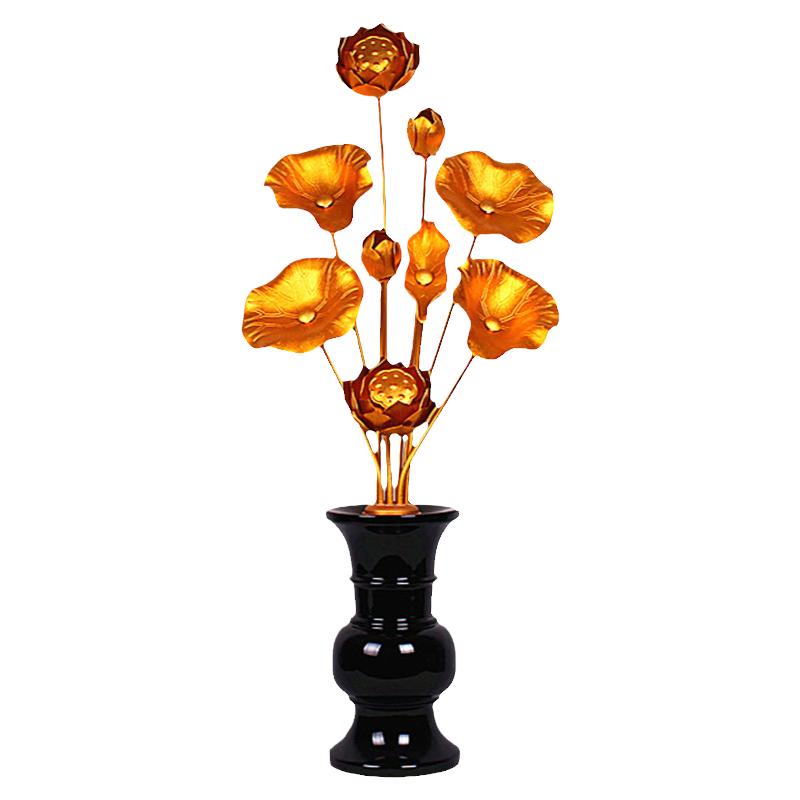 供佛花佛堂寺庙大型仿真莲花摆件