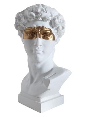 艺术风头像树脂雕塑抽象摆件