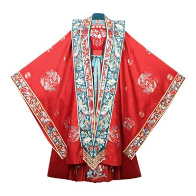 重回汉唐韶华成双重工宋制婚服