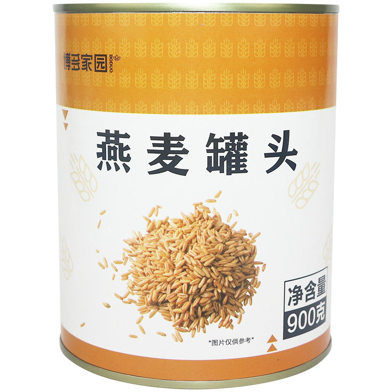 包邮博多家园燕麦罐头900克奶茶