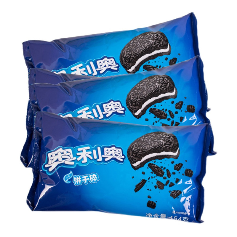 亿滋奥利奥中号饼干碎小号夹心烘焙商用饼干屑甜品烘焙蛋糕400g
