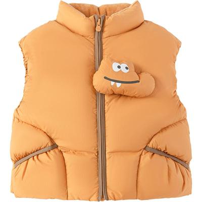 巴拉巴拉宝宝羽绒马甲婴儿外套冬