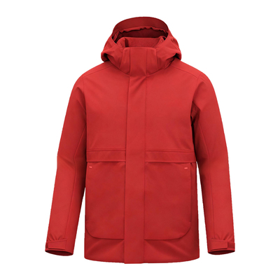 中大童高端防风防水羽绒服户外