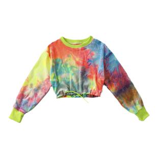 儿童街舞套装女童嘻哈潮服模特T台走秀演出服爵士舞服装韩版时装