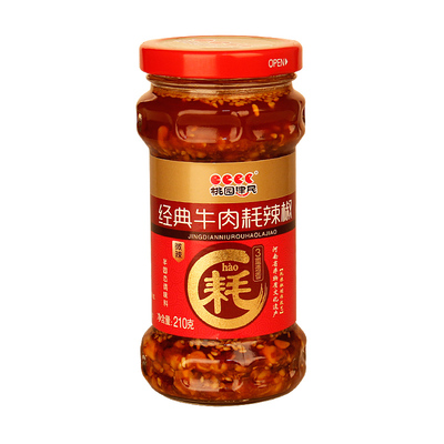 桃园建民瓶装辣酱濮阳牛肉辣椒酱