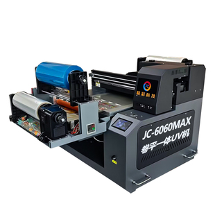 自动覆膜卷材水晶标uv打印机小型不干胶贴纸烫金logo图案喷绘广告