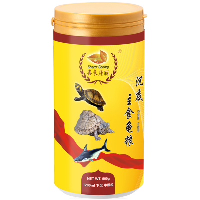 喜来康丽主食龟粮下沉颗粒