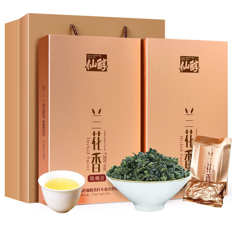 仙醇高山T200乌龙茶礼袋装500g