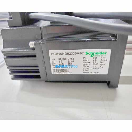议价BCH16HD04330A5C全新施耐德伺服电机 0.4kW 高惯量 3000rpm 2