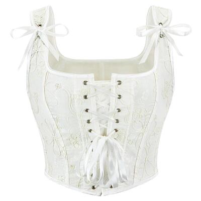 收腰外穿吊带塑身衣corset