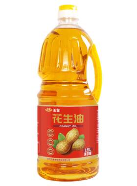 玉皇桶装压榨浓香花生油绿色食品