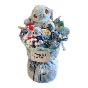 史迪仔玩偶花束三八妇女节礼物女神送男女友超大创意公仔生日男生