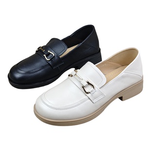 头层牛皮乐福鞋品牌断码处理女鞋真皮透气女单鞋时尚百搭休闲皮鞋