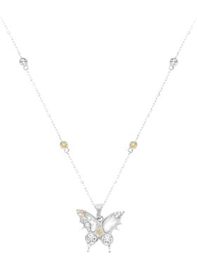 白日梦项链FFX蝴蝶吊坠女