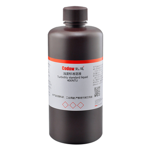 浊度标准溶液浊度仪校正液浊度液水质福尔马肼0NTU-4000NTU测定