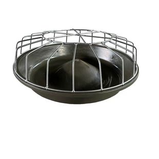 大号养鸡专用食槽防溅鸡水槽鸡防刨食鸡槽喂鸡一体长方形鸡吃食盆