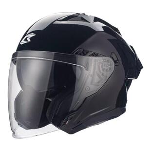 比尔莫拉(BILMOLA)摩托车头盔男双镜片4/3半盔机车通勤四季AD JET