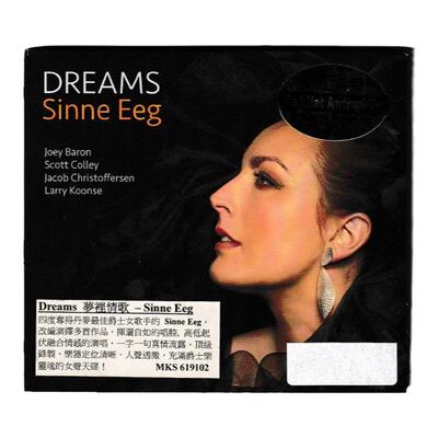 原装进口 丹麦爵士天后席娜 艾格 梦里情歌 Dreams 德版CD唱片