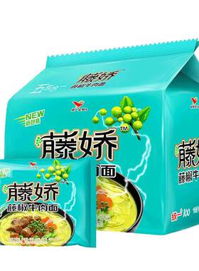 统一100藤娇藤椒风味方便面袋装