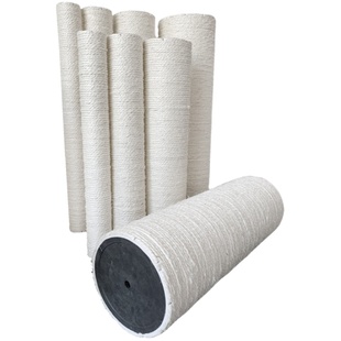 diy猫爬架定制配件猫柱自制材料剑麻柱子猫抓柱抓板替换5mm剑麻绳