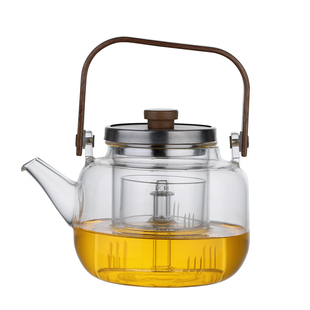贤丰加厚玻璃茶壶电陶炉专用煮茶壶单壶过滤耐高温烧水泡茶蒸茶壶