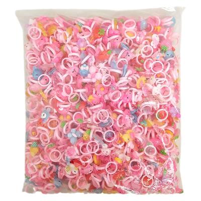塑料可爱卡通幼儿园玩具小孩戒指