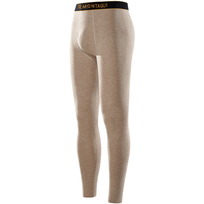 梦特娇蚕丝德绒无痕保暖裤男士