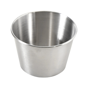 三能面糊比重杯304不锈钢布丁杯100ml烘焙配料碗戚风蛋糕多用工具