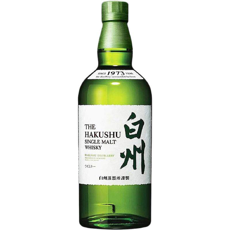 三得利白州1973年日本进口SUNTORY单一麦芽43度威士忌Hakushu洋酒
