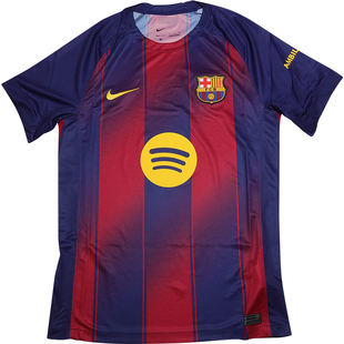 天天正品耐克25/26巴萨主场球迷足球服亚马尔长袖球衣HJ4590-456