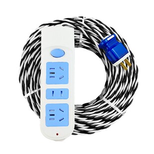 国标二芯双绞线rvs带插头软电线1.5 2.5 4平方电车充电源线护套线