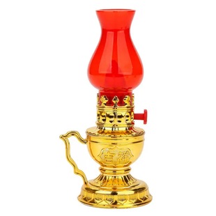 led佛灯佛前供灯家用电蜡烛电池财神灯供佛灯长明灯烛台插电红色