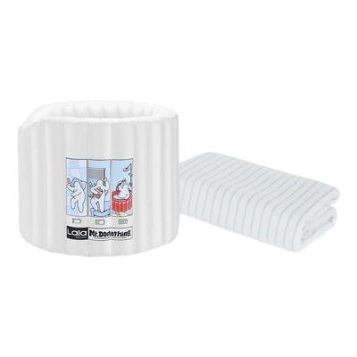 家庭泡澡桶浴巾组合养生式泡浴