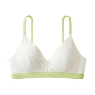 【不染色原棉】有棵树内衣女纯棉无痕舒适透气三角杯文胸2025新款