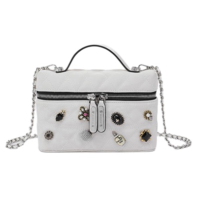 SING SING 1979盒子包包女真皮小香风斜跨包女式2025新款包包通勤