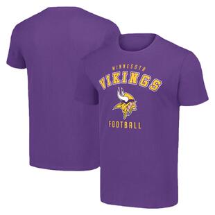 NFL球衣夏季维京人MinnesotaVikings男士休闲运动长袖宽松短袖T恤