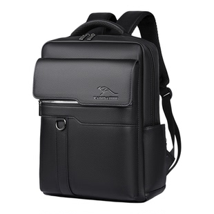 佧蒂袋鼠男士双肩包商务休闲电脑包大容量背包旅行包大学生书包包