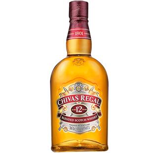 御玖轩 芝华士12年500ml苏格兰威士忌芝华仕洋酒特调可乐桶Chivas