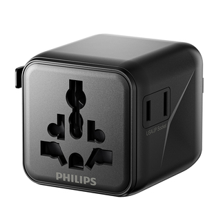 飞利浦全球多国通用插座头器国际旅行出国留学转换插头mini随身装