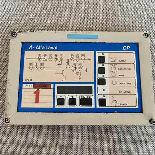 【议价】Alfa Laval EPC50 OP Front modu
