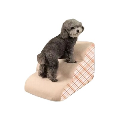 宠物爬梯狗狗上床的梯子防滑可拆洗床边泰迪台阶斜坡沙发下床阶梯